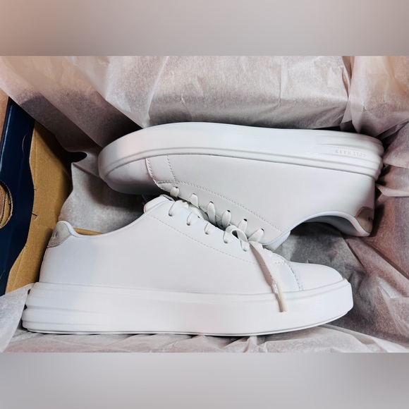 Cole Haan Men's Grand+ Court Sneakers White Size 8 NWT - Picture 5 of 6